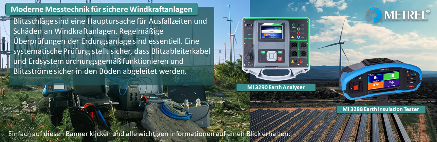 Moderne Messtechnik f�r sichere Windkraftanlagen