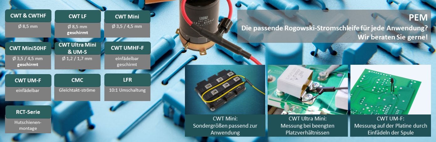 PEM - Die passende Rogowski-Stromschleife fr jede Anwendung?