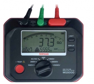 Sanwa MG5000 Digitales Hochspannungs-Isolationspr�fger�t - 250V bis 5000V, bis 1TOhm